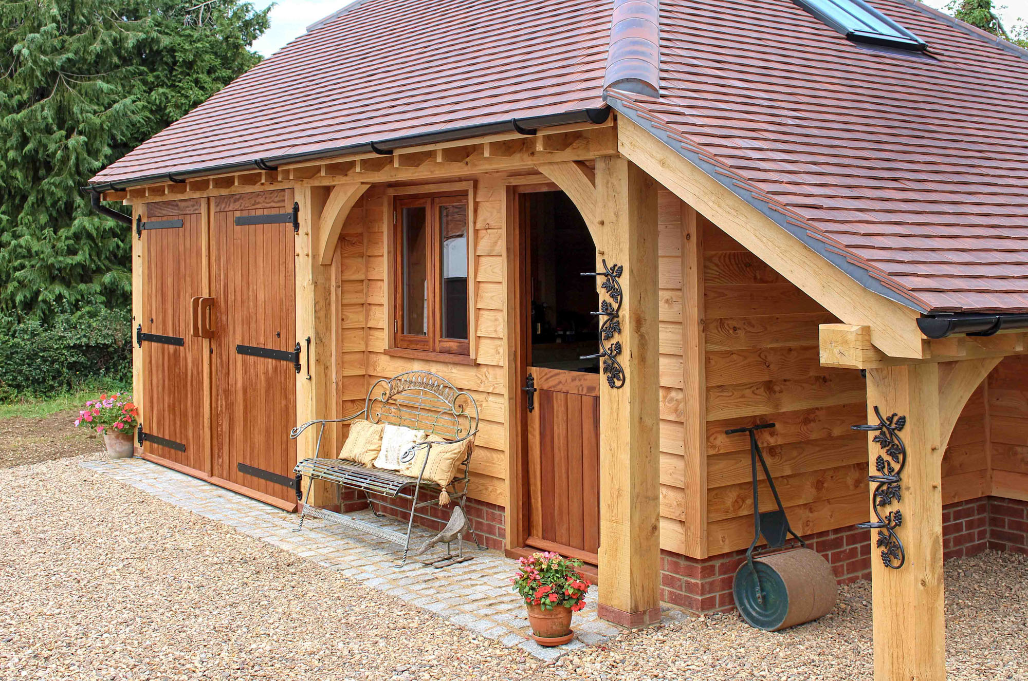 Oak Framed Garage Barn